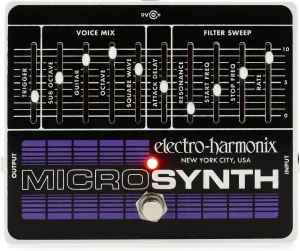 Electro-Harmonix Micro Synth Analog Guitar Synth Pedal