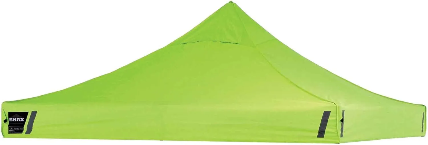 Ergodyne SHAX 6000C Replacement Canopy for Shax 6000, Lime, 10-Feetx10-Feet