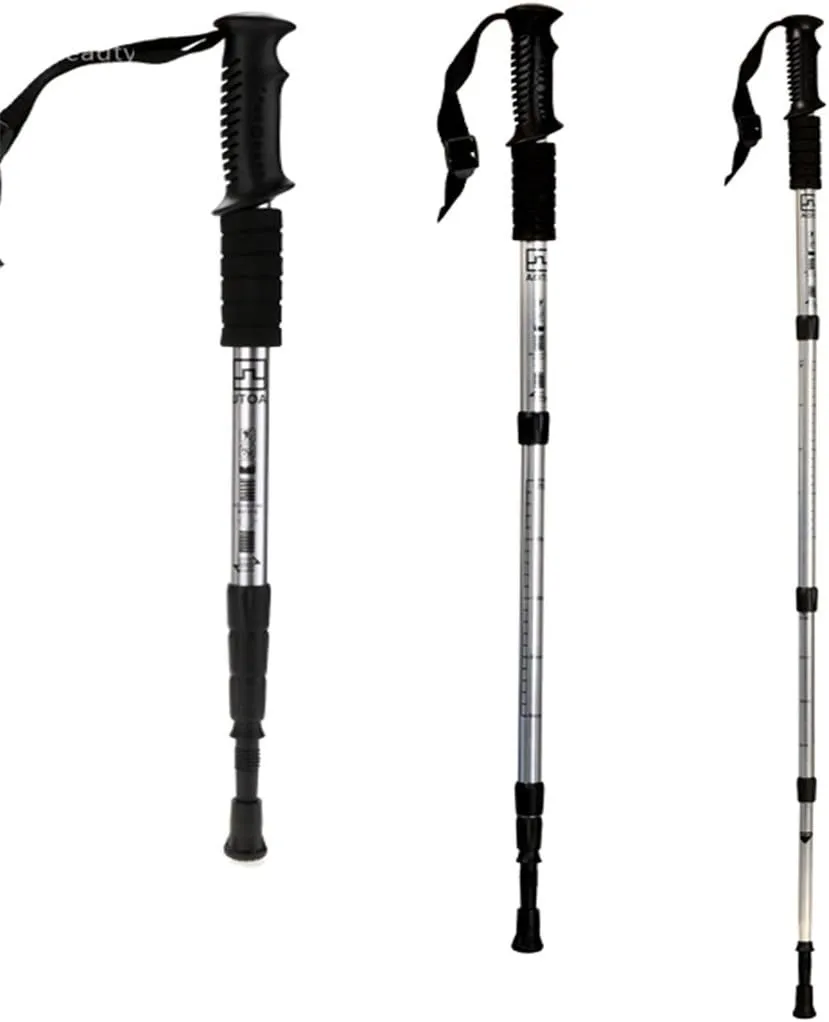 Expandable Baton Hot Fashion Outdoor Durable Trekking Retractable Hiking Walking Stick Pole Trekking Poles Sporting Goods