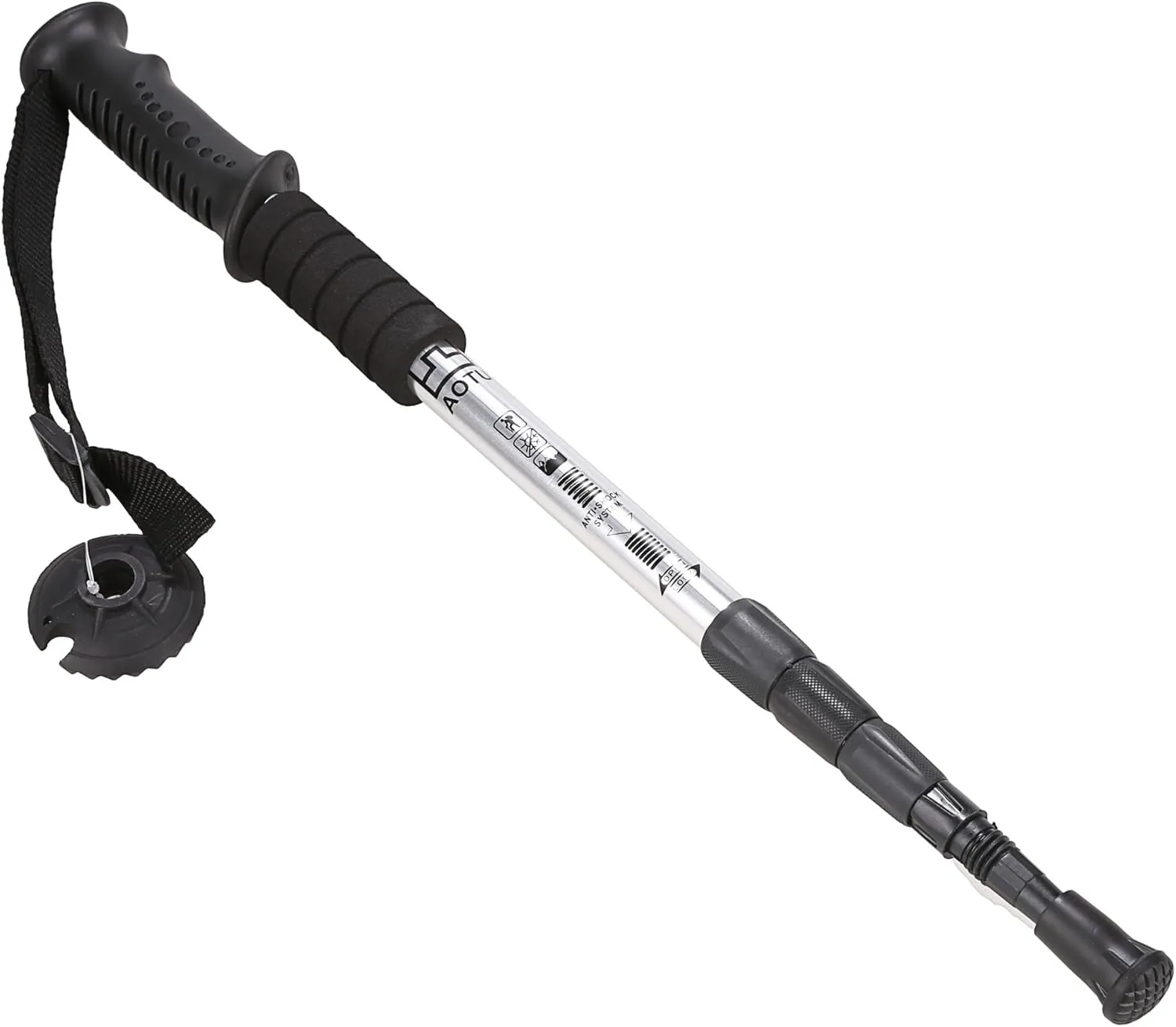 Expandable Baton Hot Fashion Outdoor Durable Trekking Retractable Hiking Walking Stick Pole Trekking Poles Sporting Goods