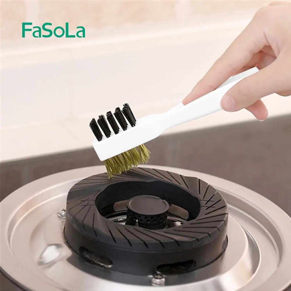 FaSoLa Gas Stove Cleaning Brush - White, 19*2*4.5cm