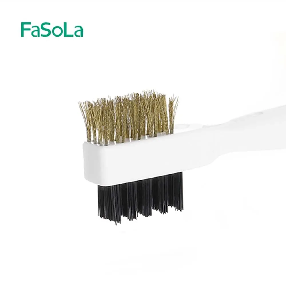FaSoLa Gas Stove Cleaning Brush - White, 19*2*4.5cm