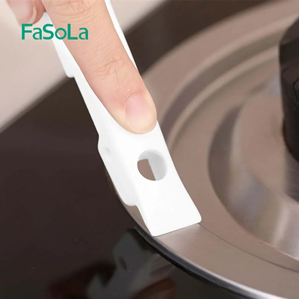 FaSoLa Gas Stove Cleaning Brush - White, 19*2*4.5cm