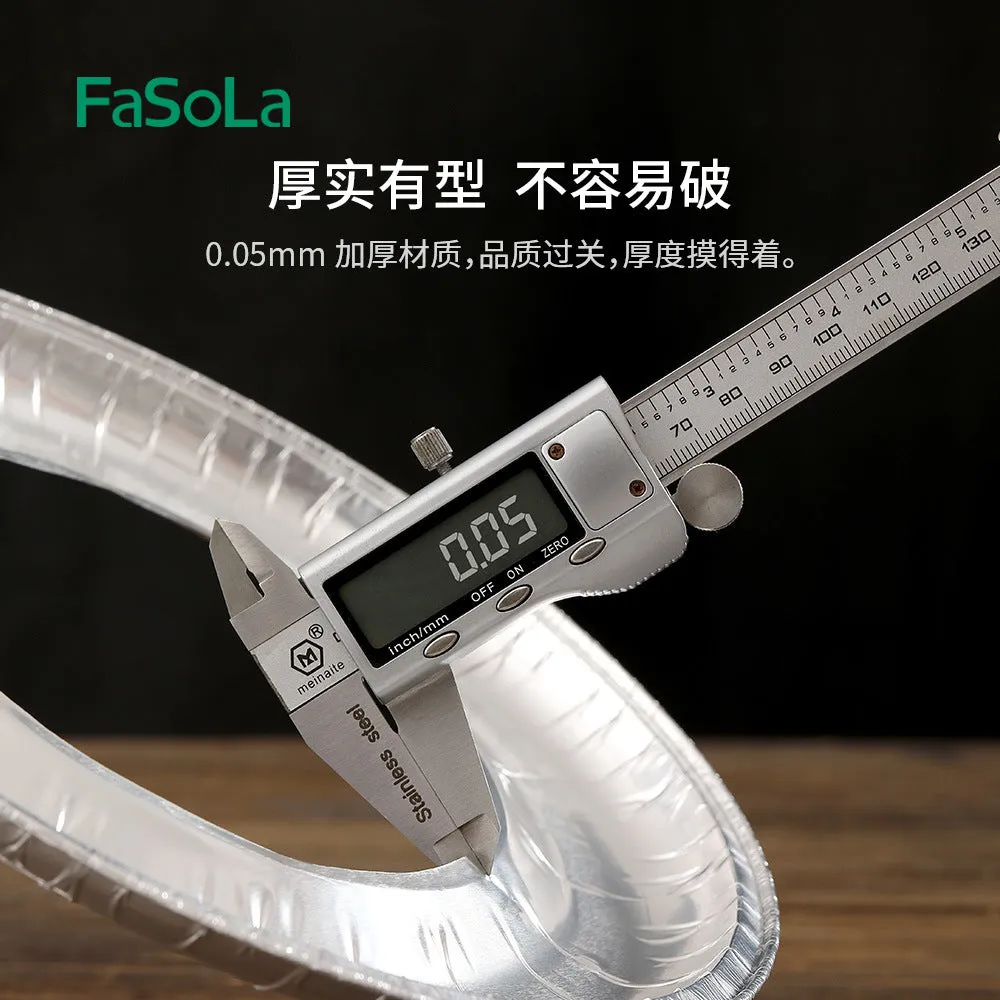FaSoLa Gas Stove Oil-Proof Pads Silver - 10 Pieces