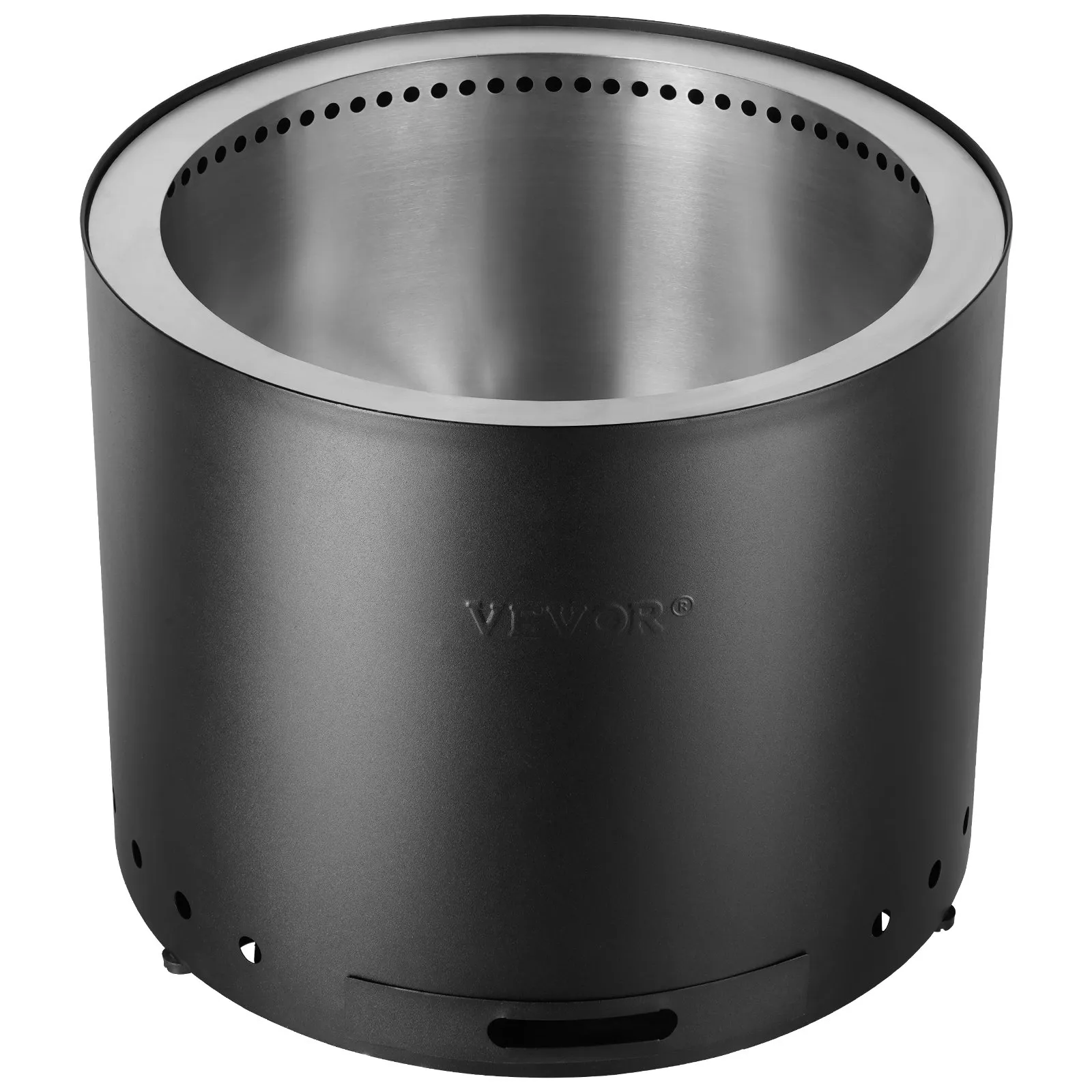 (FINAL PRICES ARE LOWER ON OUR SITE!) VEVOR Smokeless Fire Pit Stove Bonfire 19.3 in Dia Wood Burning Stainless Steel