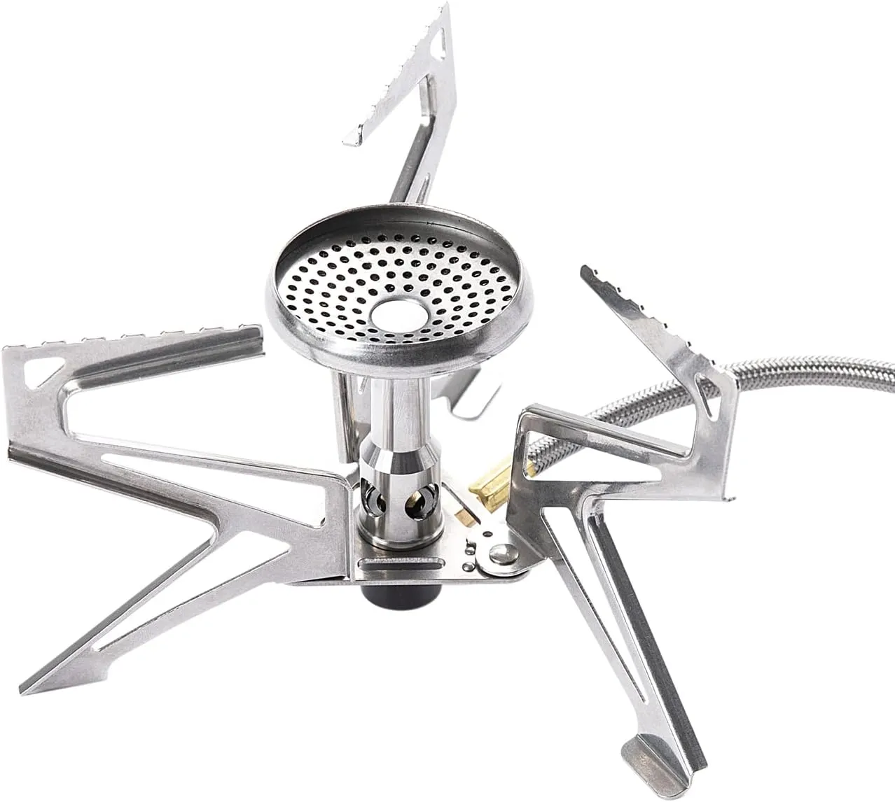 Fire Maple Polaris Pressure Regulator Stove | Portable Camping Backpacking Stove | Lightweight Durable Camp Cooking Stuff | Wind Resistent Jet Burner | Perfect Boiling Performance in Cold Weather | (Remote Version)