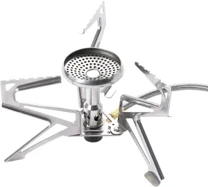 Fire Maple Polaris Pressure Regulator Stove | Portable Camping Backpacking Stove | Lightweight Durable Camp Cooking Stuff | Wind Resistent Jet Burner | Perfect Boiling Performance in Cold Weather | (Remote Version)