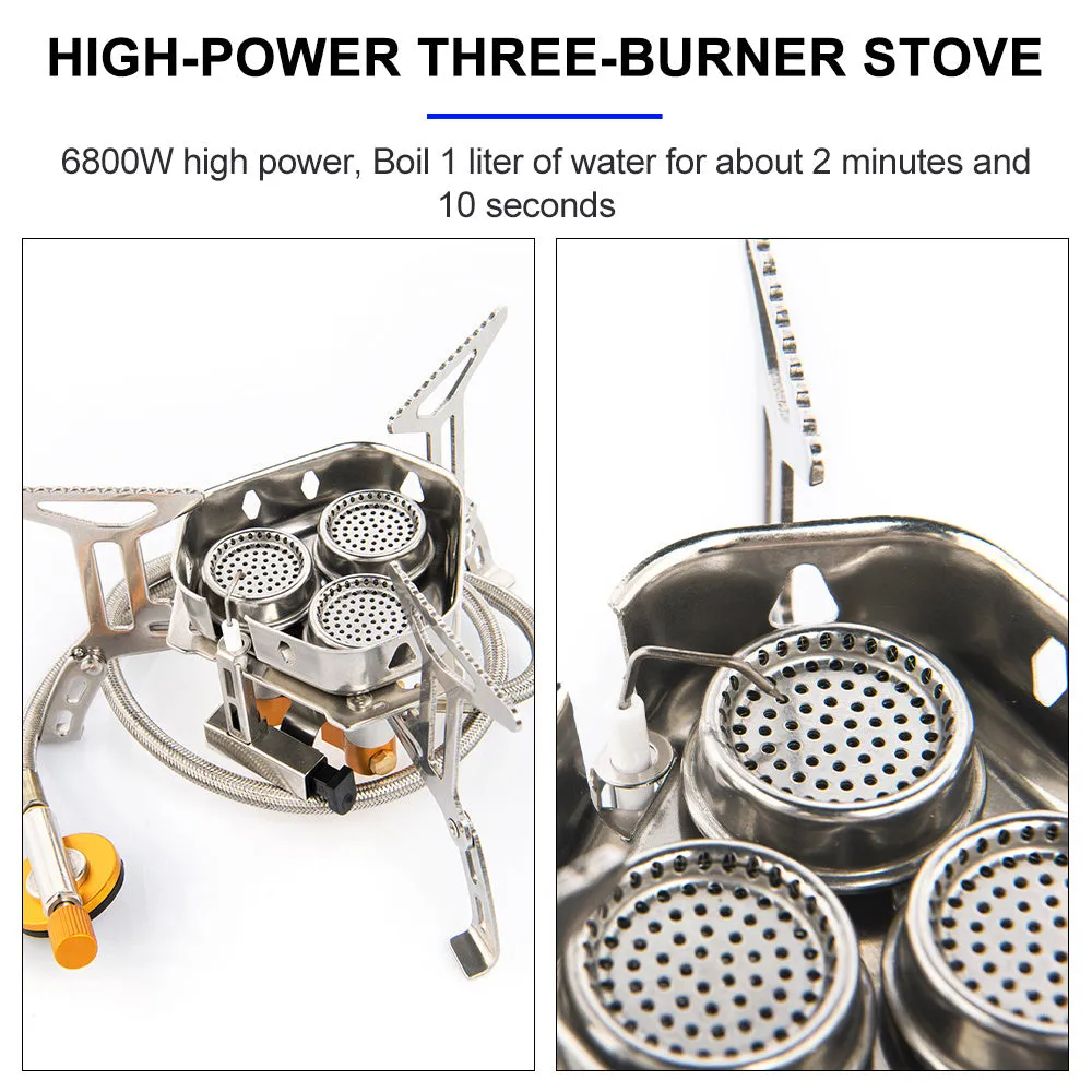 Foldable Portable stove Split Windproof Picnic Stove