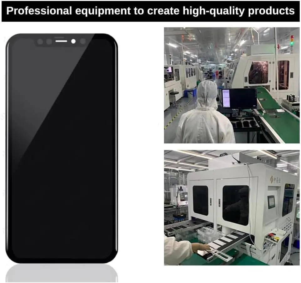 for iPhone 11 Pro Max Screen Replacement 6.5 inch, 3D Touch LCD Display Digitizer Assembly with Repair Tools, Compatible with Model (A2161, A2220, A2218)