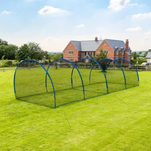 Forza Pop-Up Baseball Batting Cage | Portable, Fiberglass Frame with Polyester Netting, Instant Setup for Anywhere Practice | Multiple Size Options, Includes Carry Bag