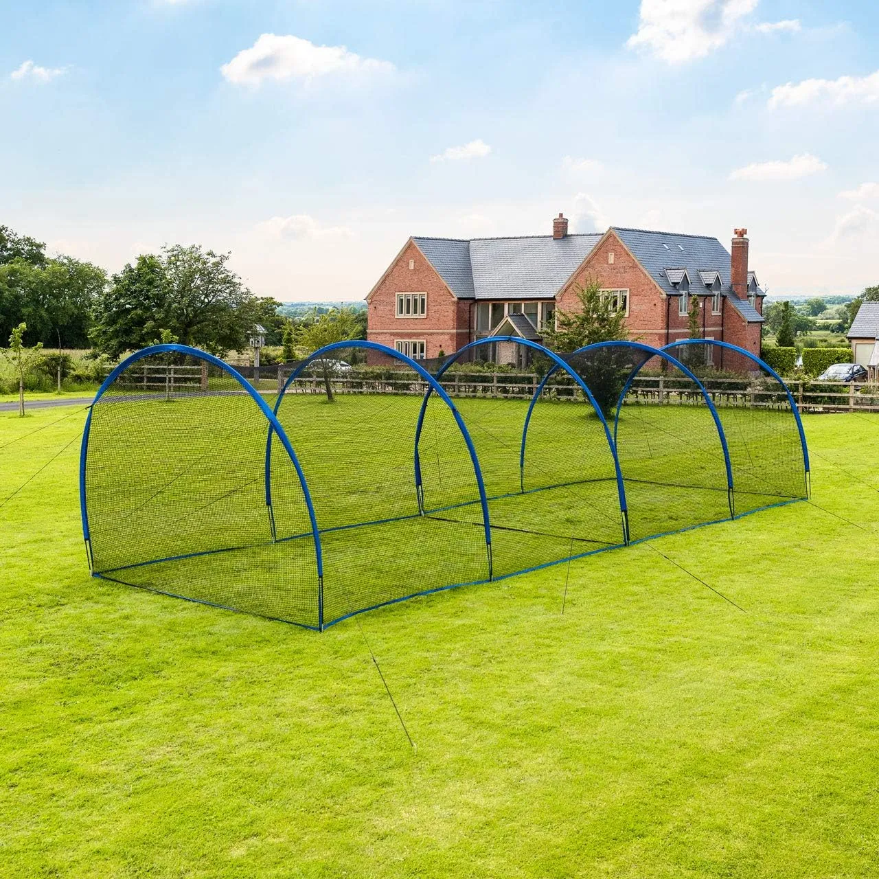 Forza Pop-Up Baseball Batting Cage | Portable, Fiberglass Frame with Polyester Netting, Instant Setup for Anywhere Practice | Multiple Size Options, Includes Carry Bag