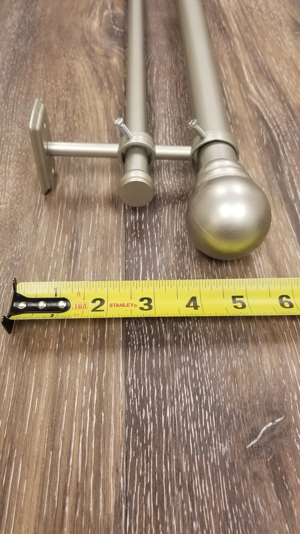 Hamlin Adjustable Double Curtain Rod