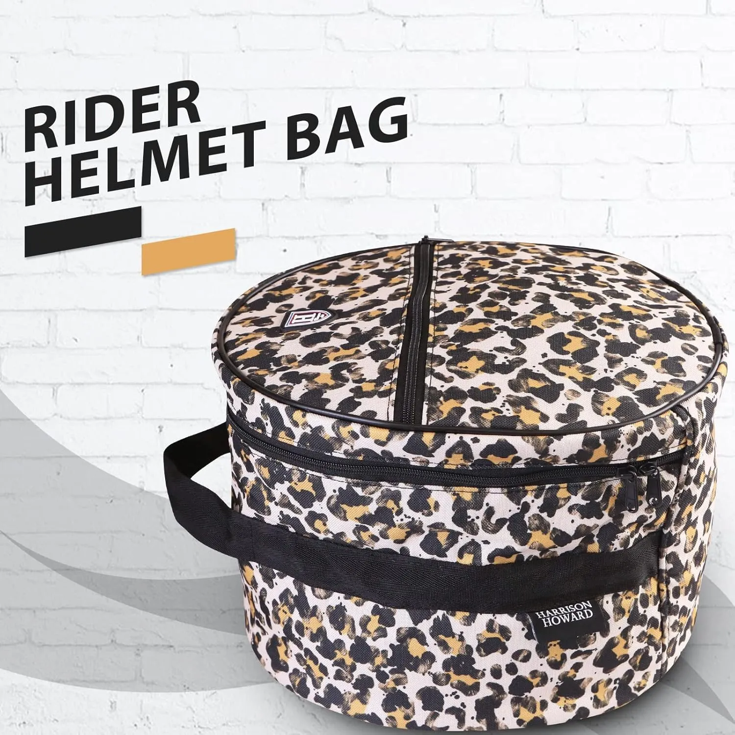 Harrison Howard Equestrian Motorcycle Riding Waterproof Helmet Bag Helmet Case Storage Carring Bag
