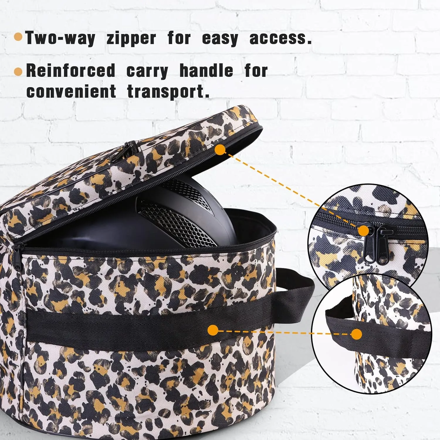 Harrison Howard Equestrian Motorcycle Riding Waterproof Helmet Bag Helmet Case Storage Carring Bag
