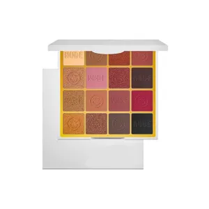Highly Pigmented Eyeshadow Palette , 16 Colors Matte Shimmer Glitter Metallic Eyeshadow Palette Water proof Blendable Long Lasting Natural Colors Make Up Eyeshadow Cosmetics Gift Kit-Great for Travel