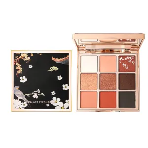 Highly Pigmented Eyeshadow Palette , 9 Colors Matte Shimmer Metallic Eyeshadow Palette Water proof Blendable Long Lasting Natural Colors Make Up Eyeshadow Cosmetics Gift Kit-Great for Travel (#01)