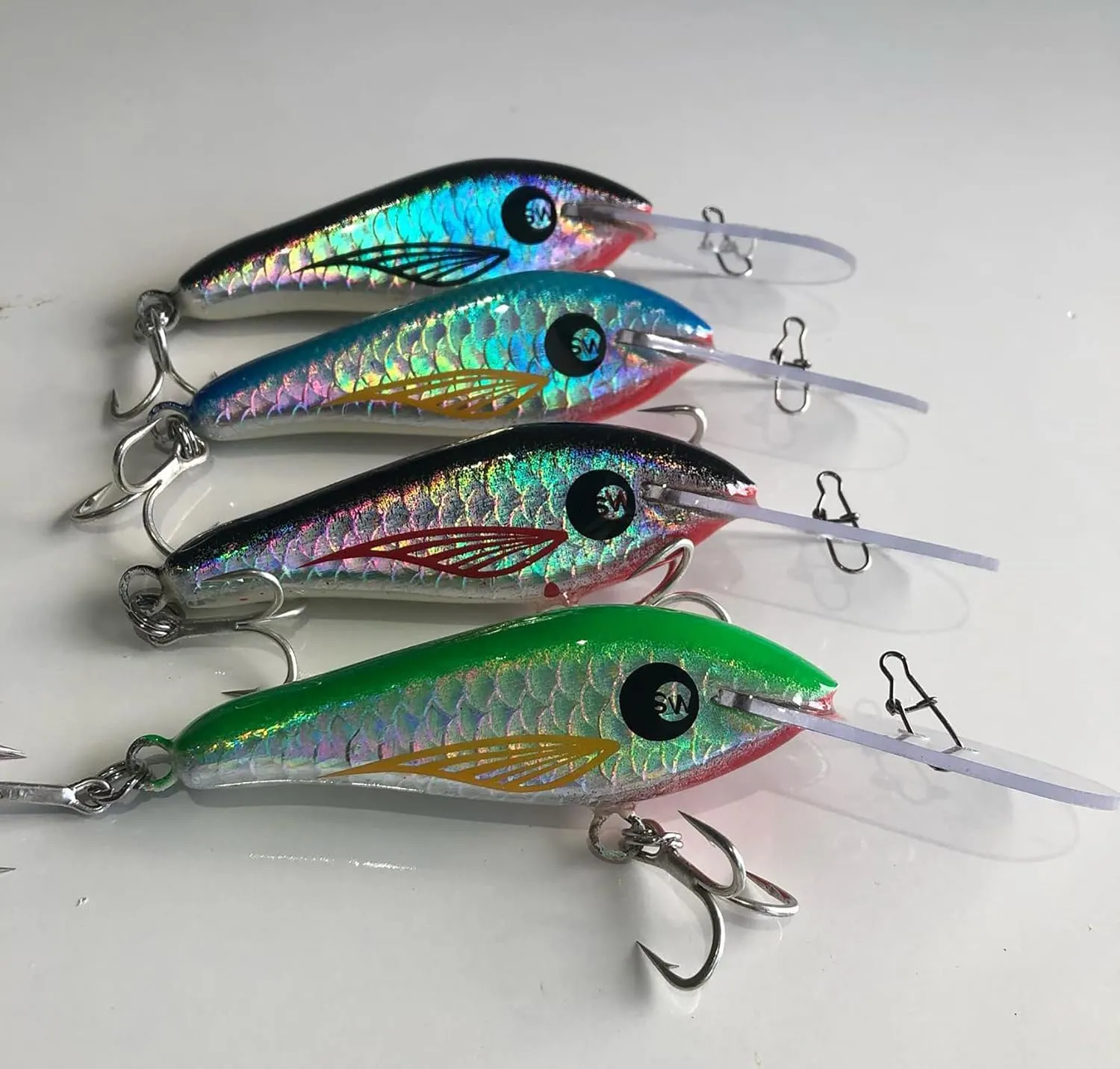 Hot Stamping Foil for DIY Fishing Lure Making Kit Holographic Lazer Fish Scales Handwork Bait Jig Colorful Heat Transfer Film Paper Fishing Gear Accessories Make Your Own Hard Fishing Bait Supplies