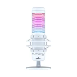 HyperX QuadCast S USB Condenser Gaming Microphone White 519P0AA