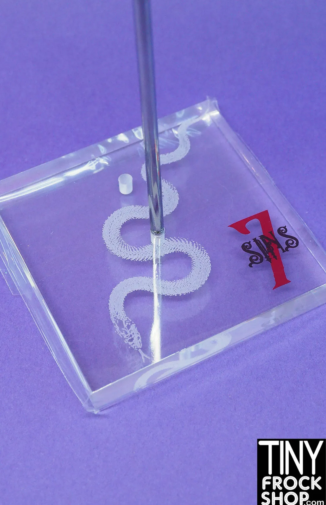 Integrity Clear 7 Sins Under Crotch Telescopic Stand