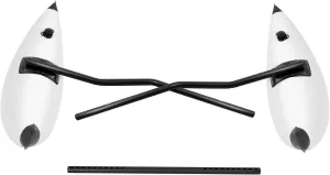 Kayak Stabilizers,2 PCS PVC Inflatable Kayak Outrigger Stabilizers,Adjustable Kayak Canoe Boat Outrigger Stabilizer with Locking Ferrules,Portable Float Stabilizer System Kit for Fishing,Rafting