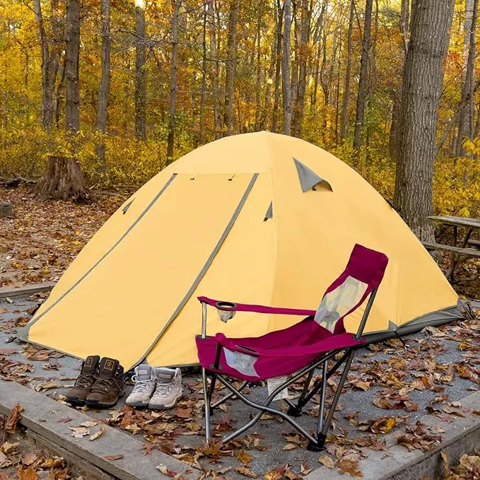 KAZOO Waterproof Backpacking Tent 2/3 Person Lightweight Camping Tents 2/3 People Hiking Tents Aluminum Frame Double Layer
