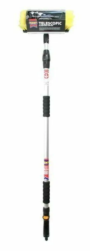 Kent Car Van Caravan Telescopic Water Fed Flow Through Soft Wash Brush 1.86m