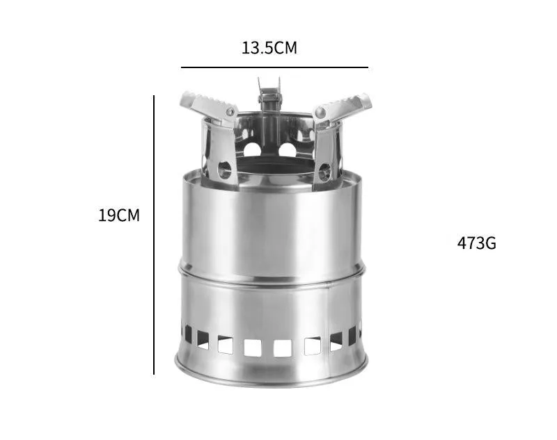 KinWild Stainless Steel Portable Stove