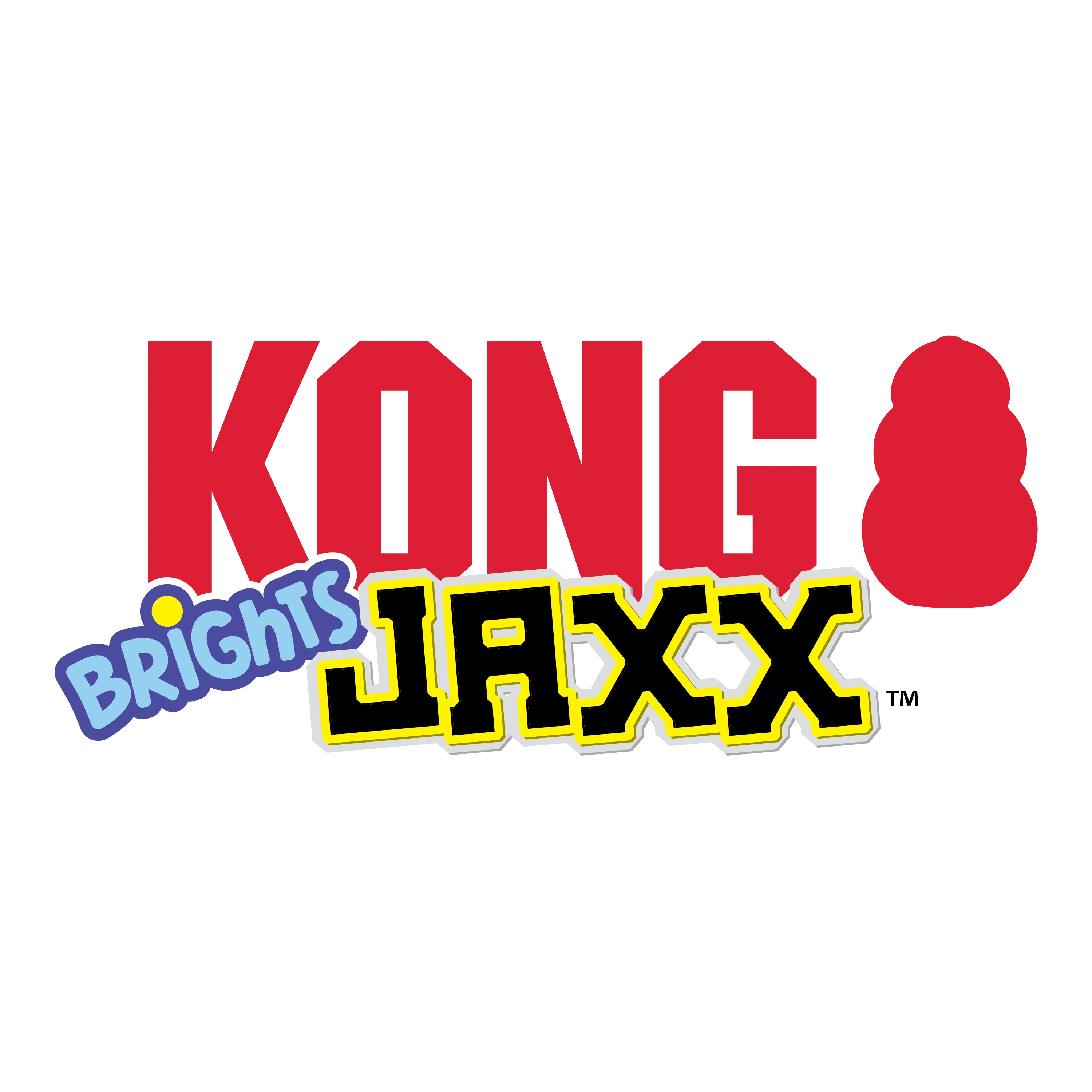 Kong Jaxx Brights Tug w/Ball Medium