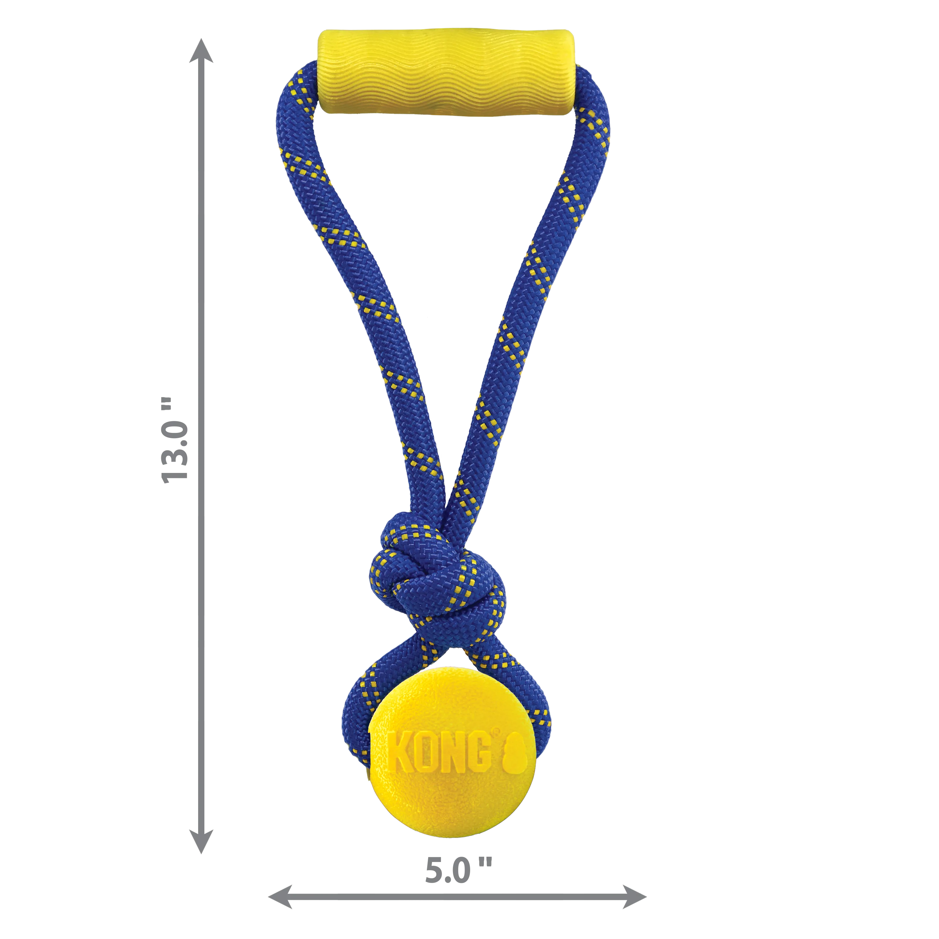 Kong Jaxx Brights Tug w/Ball Medium