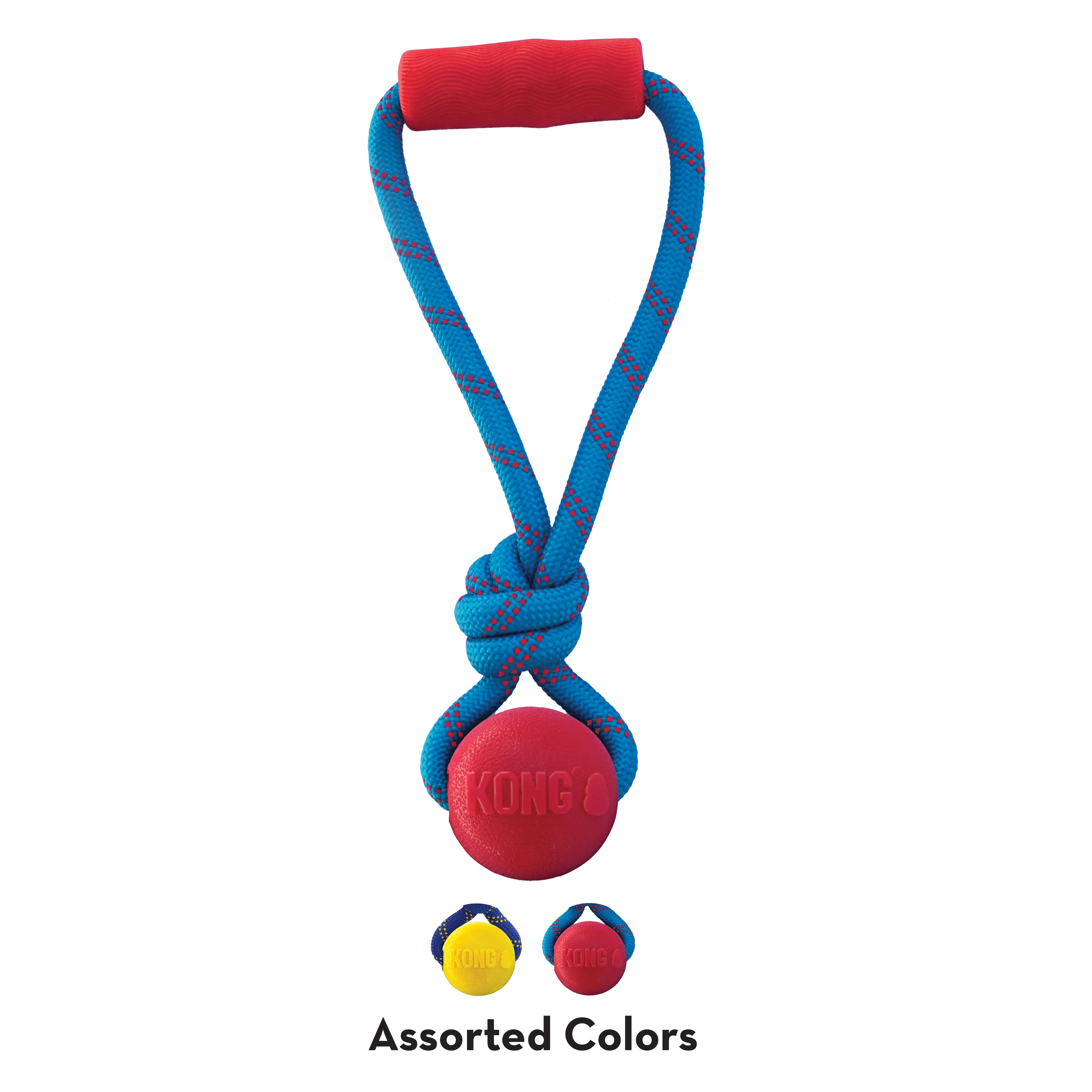 Kong Jaxx Brights Tug w/Ball Medium