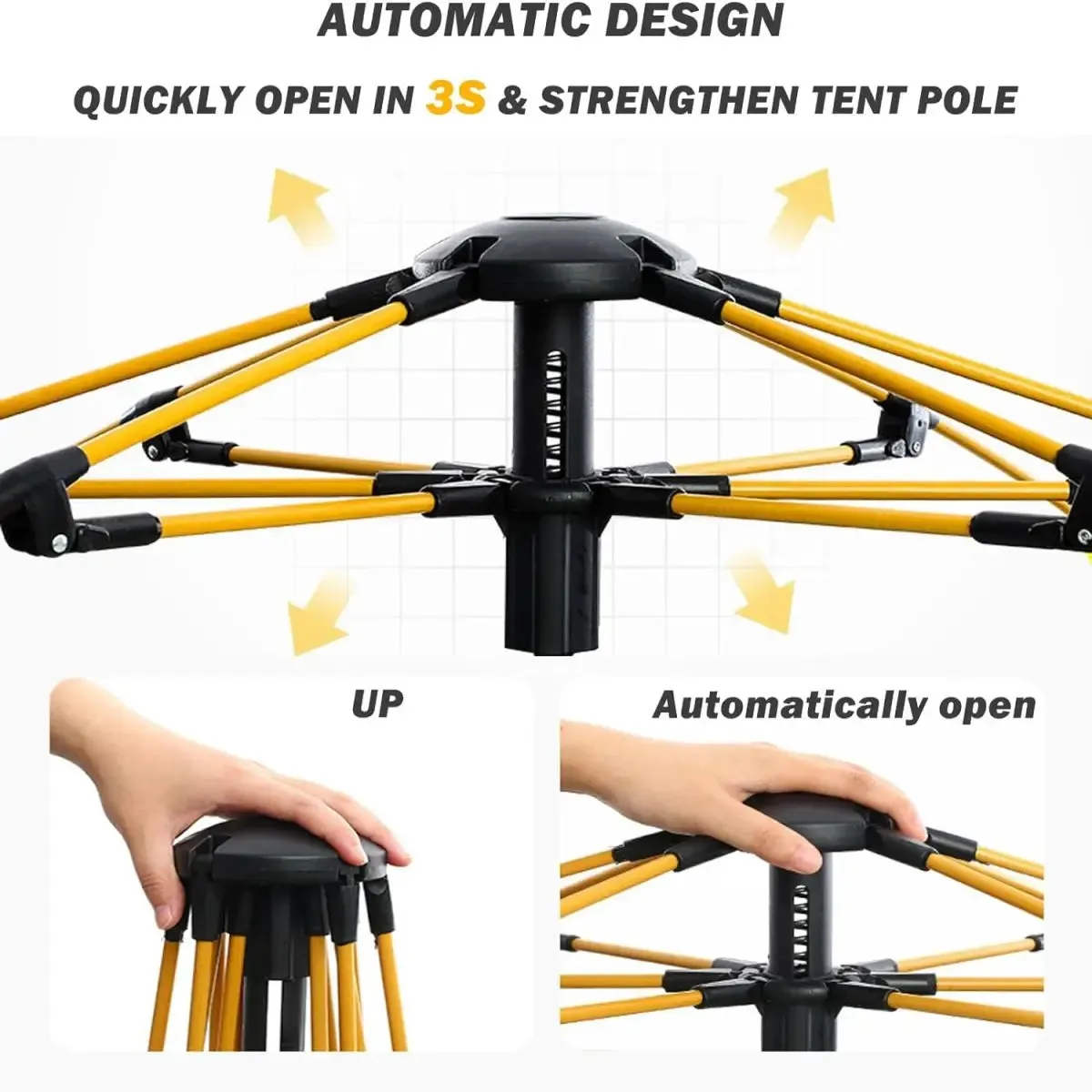 Large Two Door Tent