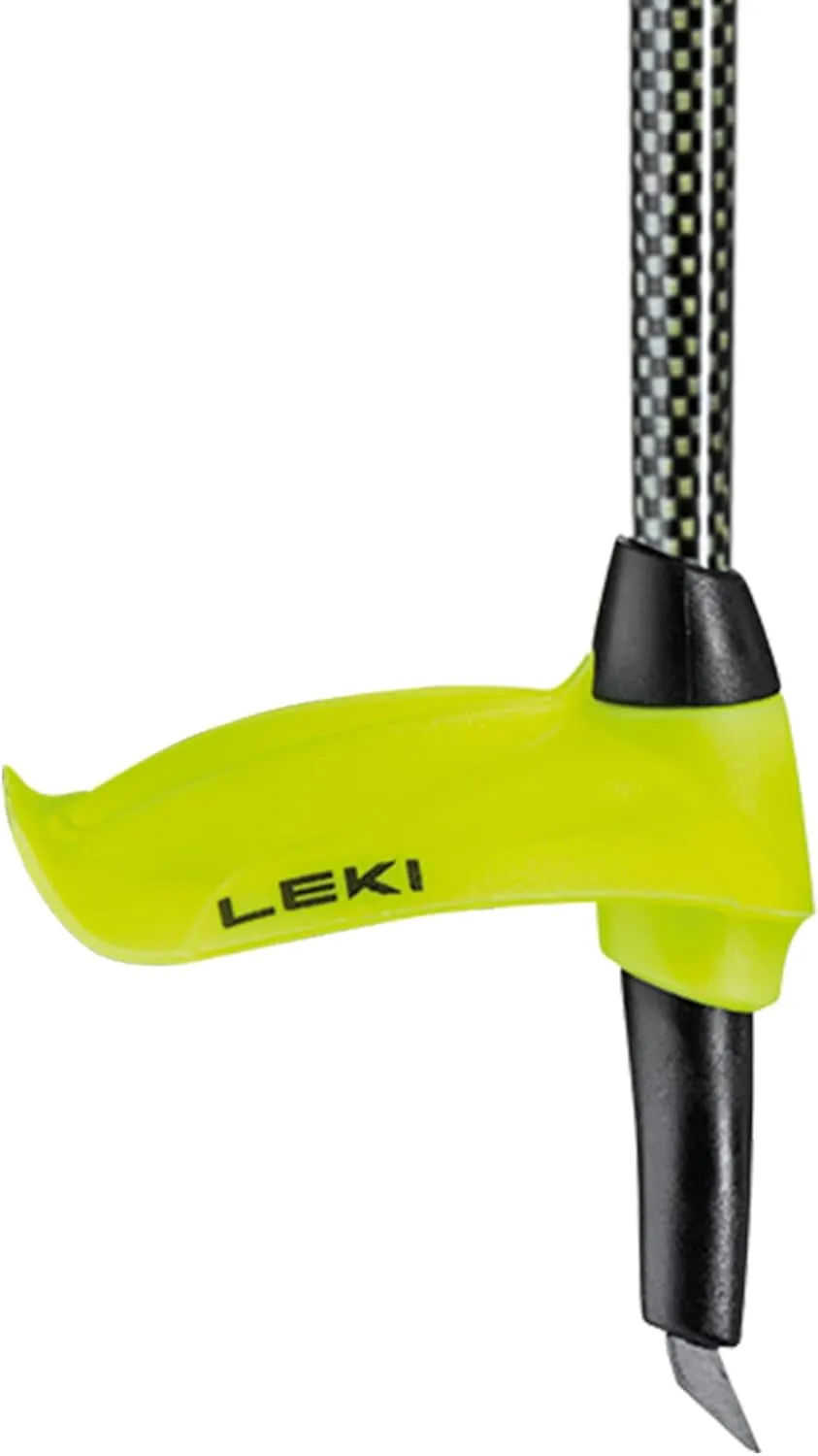 LEKI Guide Lite 2 Carbon Adjustable Lightweight Ski Poles for Backcountry Skiing & Snowboarding