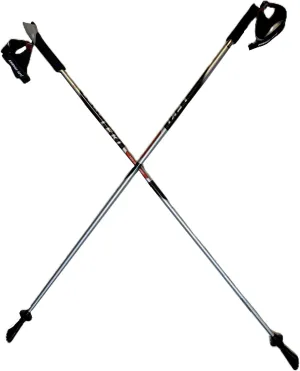 LEKI Nordic Walking Pacer Ultra Lightweight HM Carbon 120cm Silver