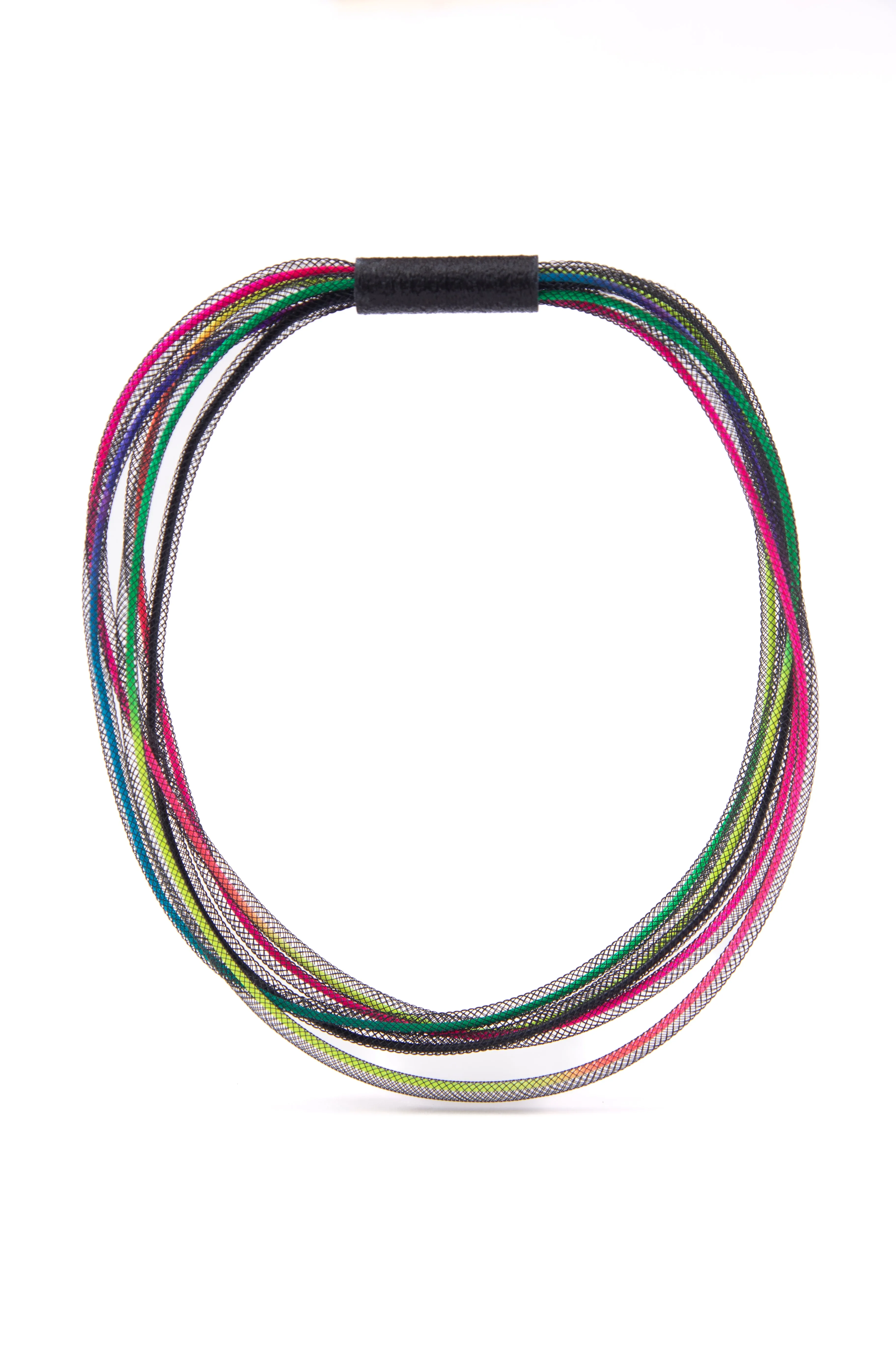 Life Necklace Round - Rainbow
