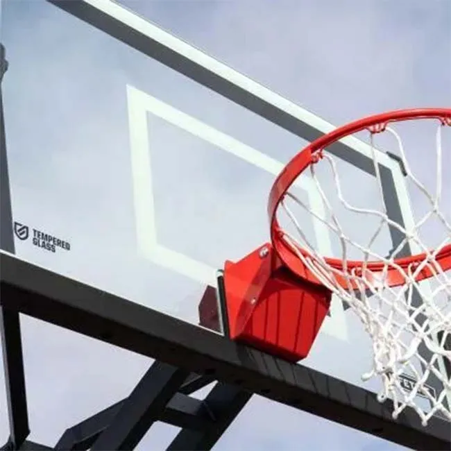 Lifetime 60" Mammoth Adjustable Tempered Glass Bolt-Down In-Ground Basketball Hoop