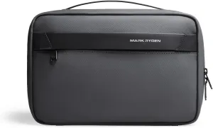 MARK RYDEN Toiletry Bag for Men, Travel Toiletry Organizer Dopp Kit Water-resistant Shaving Bag for Toiletries Accessories (Dark Grey)