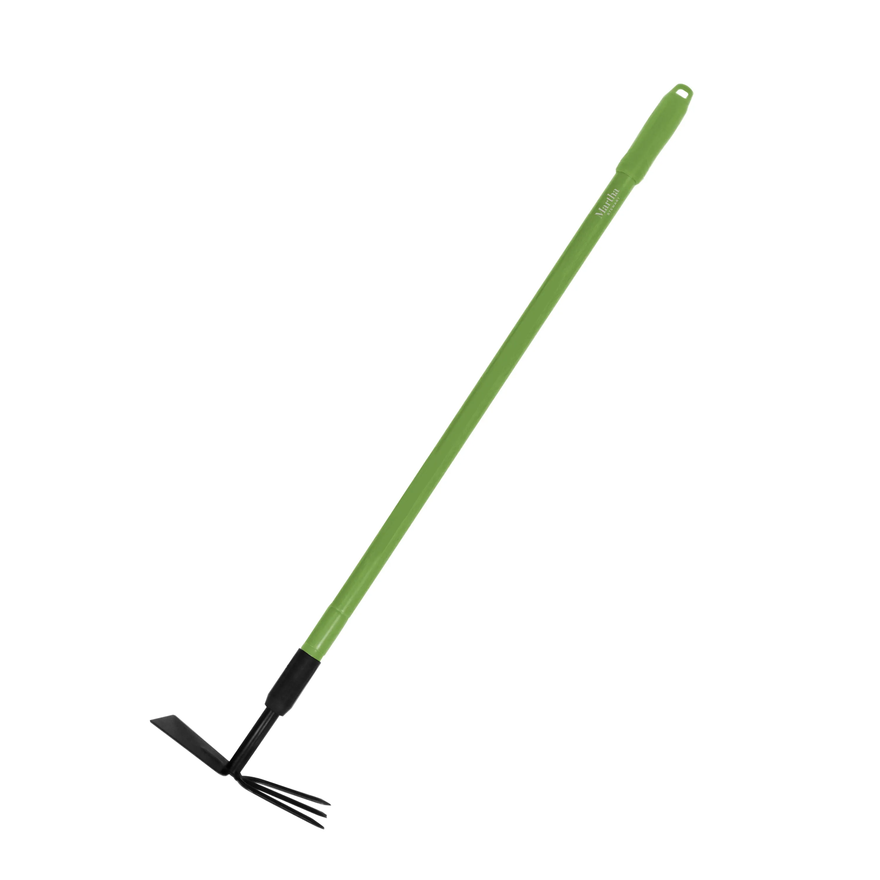 Martha Stewart MTS-TECH Telescoping Cultivator and Culti-Hoe Combo,3-Prong Tool
