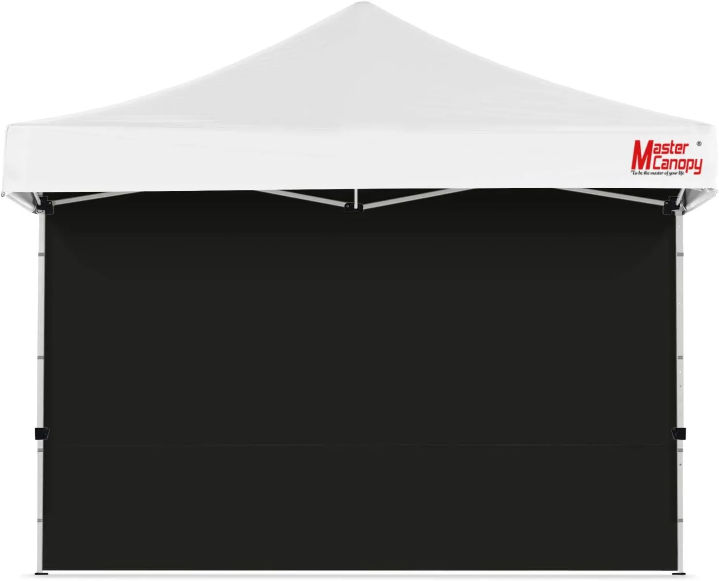 MASTERCANOPY Instant Canopy Tent Sidewall for 12x12 Pop Up Canopy, 1 Piece, Black