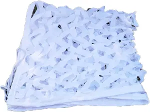 Military Camouflage Netting,4x6m,3x8m (White) Camping Camo Net,Uv Protection Shade Mesh,for Hunting,Shooting,Tent,Car Cover,Outdoor,Blinds Nets,3x6m(10 * 20ft)