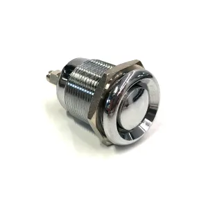 MOMENTARY PUSH BUTTON STAINLESS STEEL