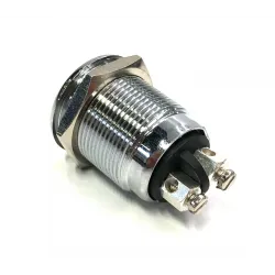 MOMENTARY PUSH BUTTON STAINLESS STEEL