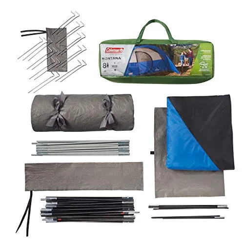 Montana Camping Tent,8 Person Family Tent with Rainfly
