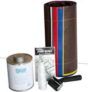 Moose Vinyl Deluxe Repair Kit Includes 32oz Sx Glue, Assorted Patches, Needles, Thread, Roller (Solid)