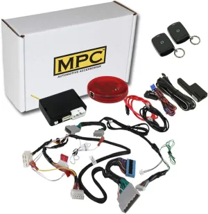 MPC Plug N Play Remote Start Compatible with Honda Passport 2019-2023 |Gas| |Push to Start| with T-Harness - (2) Ultra-Compact Extended Range 1-Button Remotes - Up to 800 ft - Firmware Preloaded