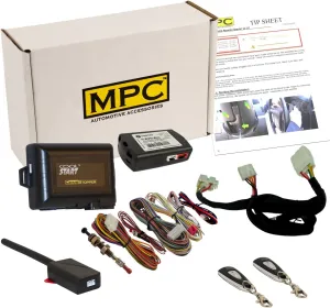 MPC Remote Start Kit Compatible with Kia Optima 2016-2020 | Gas | Semi Plug-n-Play with T-Harness | Includes (2) 1-Button Remotes - Up to 1,500 ft Range | Premier USA Tech Support