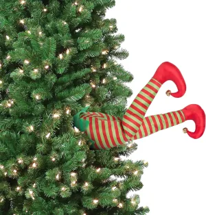 Mr. Christmas 16" Animated Elf Kickers, Red (30458)