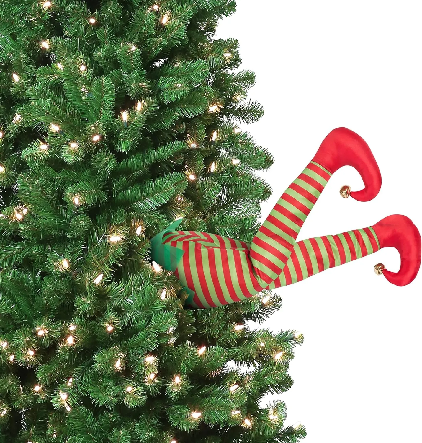 Mr. Christmas 16" Animated Elf Kickers, Red (30458)