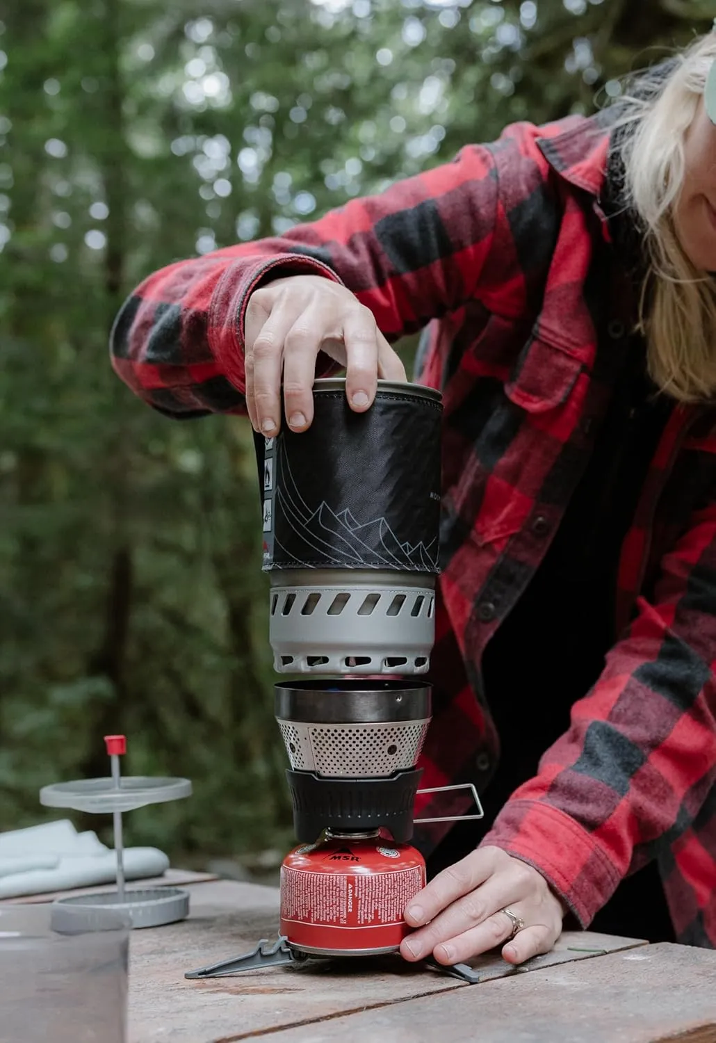 MSR WindBurner Personal Windproof Camping and Backpacking Stove System