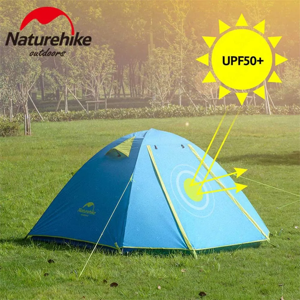 Naturehike P-Series Aluminum Pole Tent (2-3 PER)210T65D