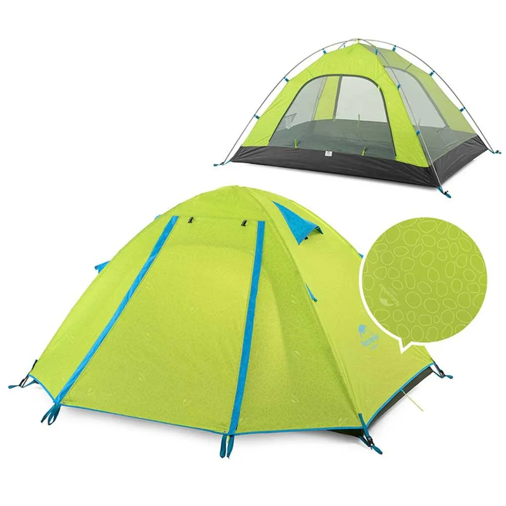 Naturehike P-Series Aluminum Pole Tent (2-3 PER)210T65D